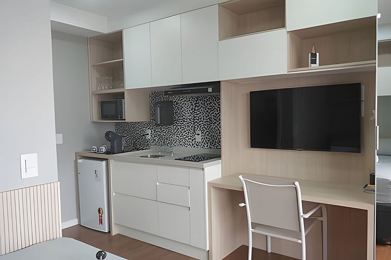 Studio Metrô Tucuruvi | Expo Stay 2 com piscina