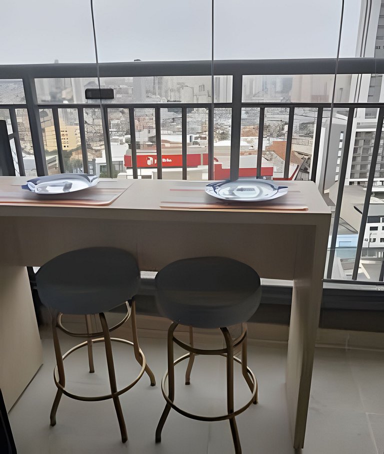 Studio Metrô Tucuruvi | Expo Stay 2 com piscina