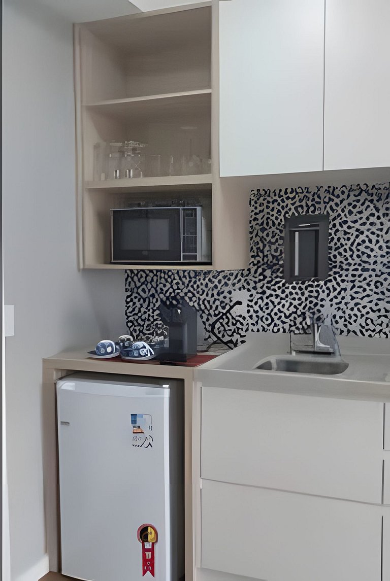 Studio Metrô Tucuruvi | Expo Stay 2 com piscina