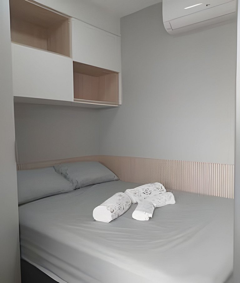 Studio Metrô Tucuruvi | Expo Stay 2 com piscina