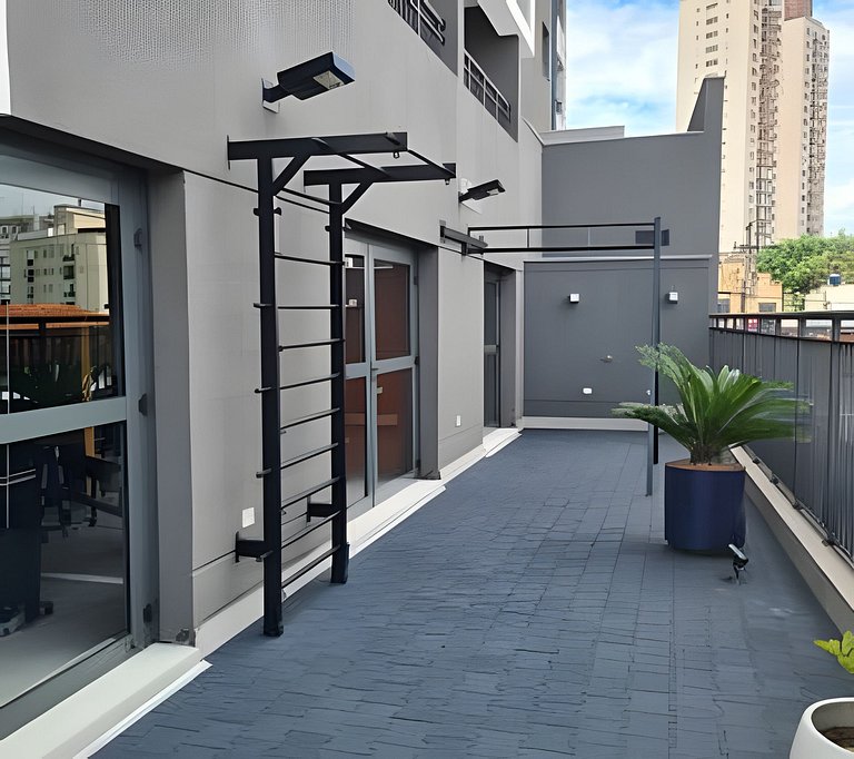 Studio Metrô Tucuruvi | Expo Stay 2 com piscina