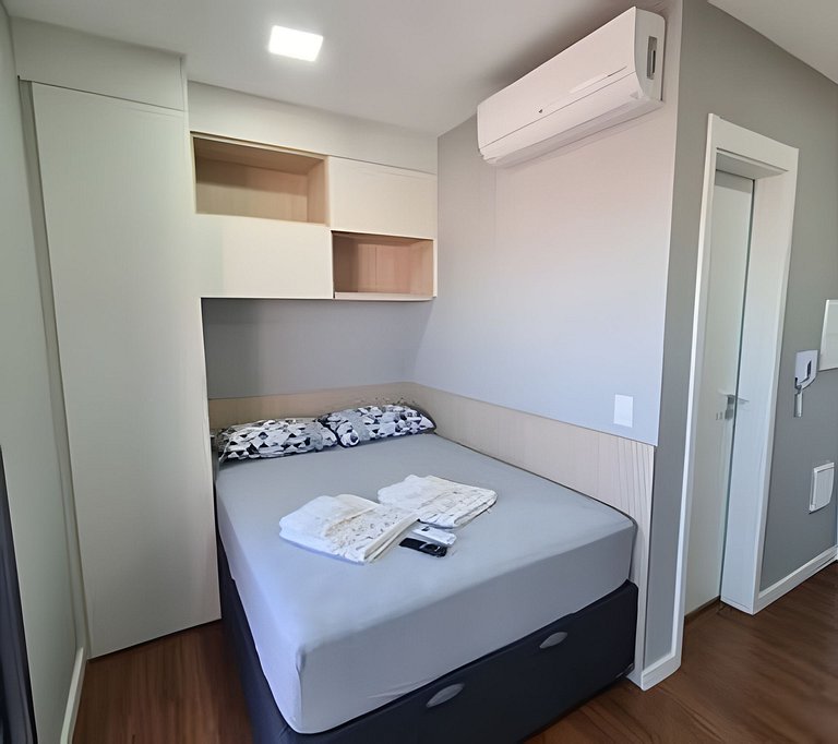 Studio Metrô Tucuruvi | Expo Stay 2 com piscina