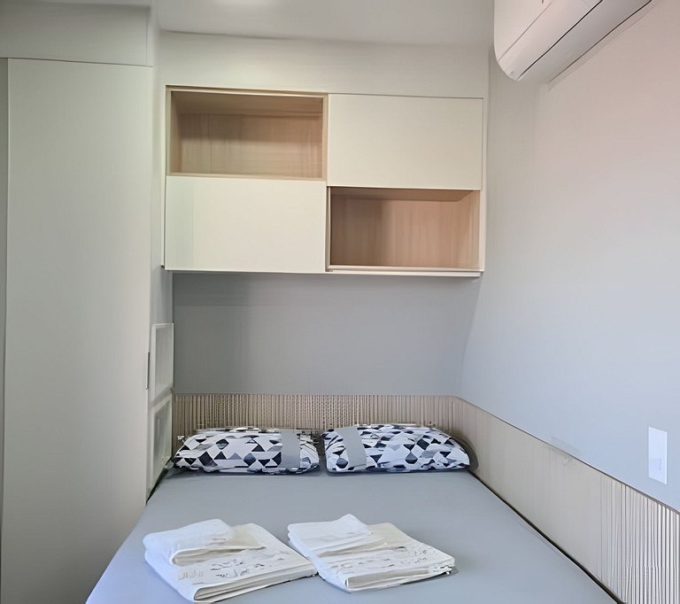 Studio Metrô Tucuruvi | Expo Stay 2 com piscina