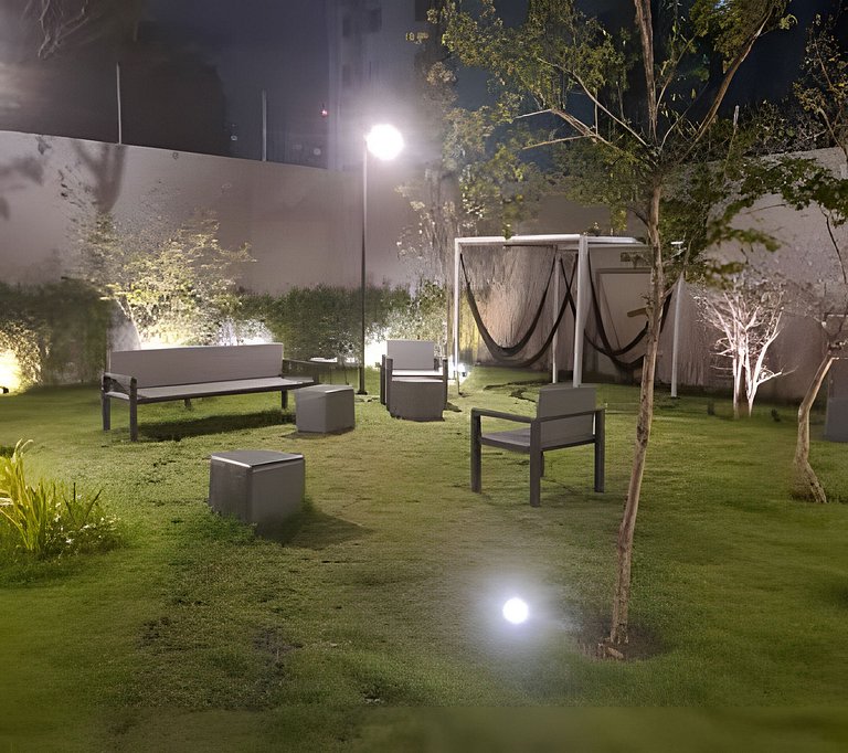 Studio Metrô Tucuruvi | Expo Stay 2 com piscina