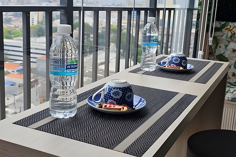 Studio Metrô Tucuruvi | Expo Stay 2 com piscina