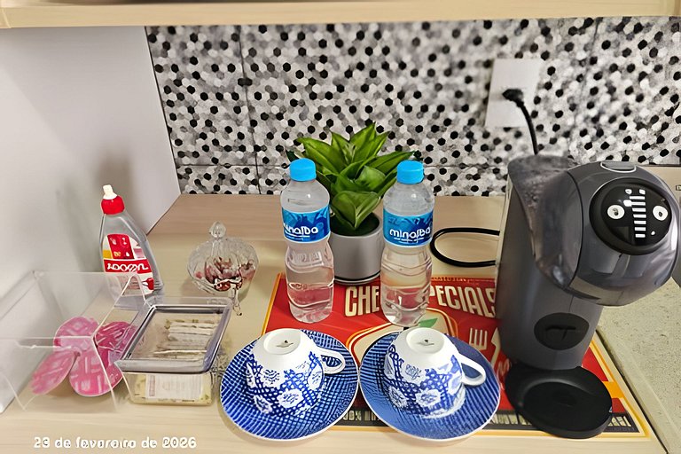 Studio Metrô Tucuruvi | Expo Stay 2 com piscina